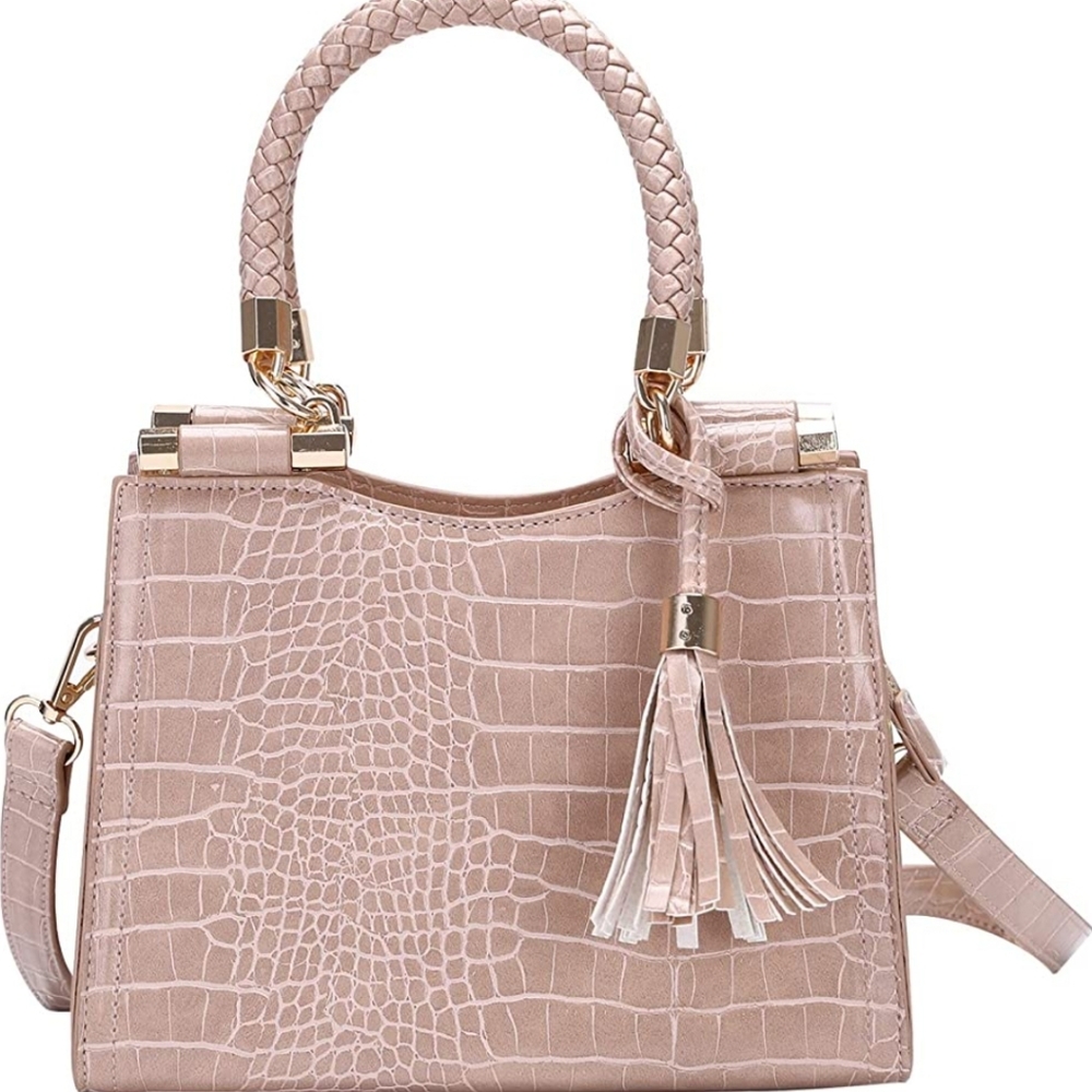 Grehom Mini Purse. Taupe. Brand New, No Tags.